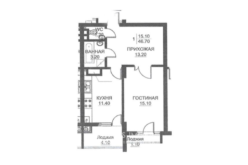 Exfactor! Ciocana, N. Milescu Spataru street, Ciocana, 1 room + living. White version!: 3