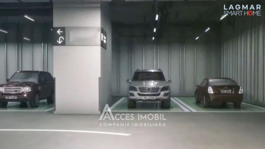 SMART HOME! Lagmar! Rascani, Tudor Vladimirescu street, 2 rooms + living. White version!: 2