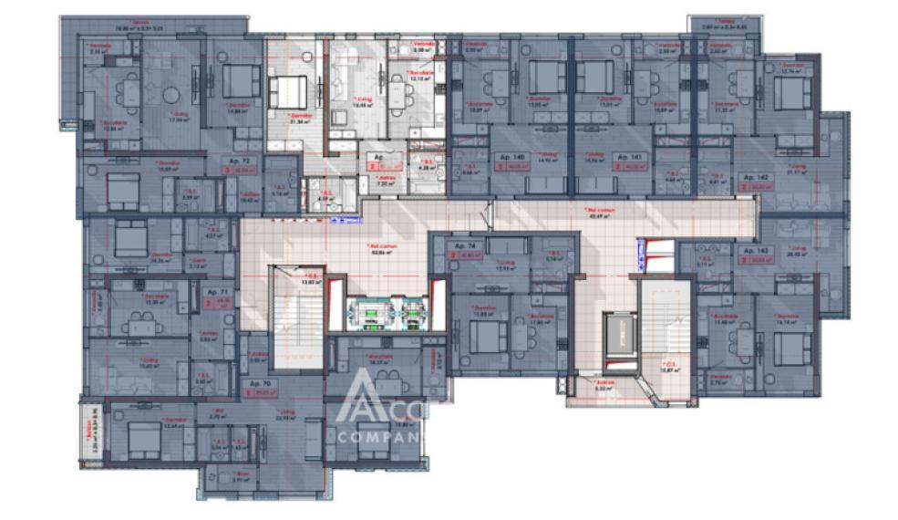 SMART HOME! Lagmar! Rascani, Tudor Vladimirescu street, 2 rooms + living. White version!: 6