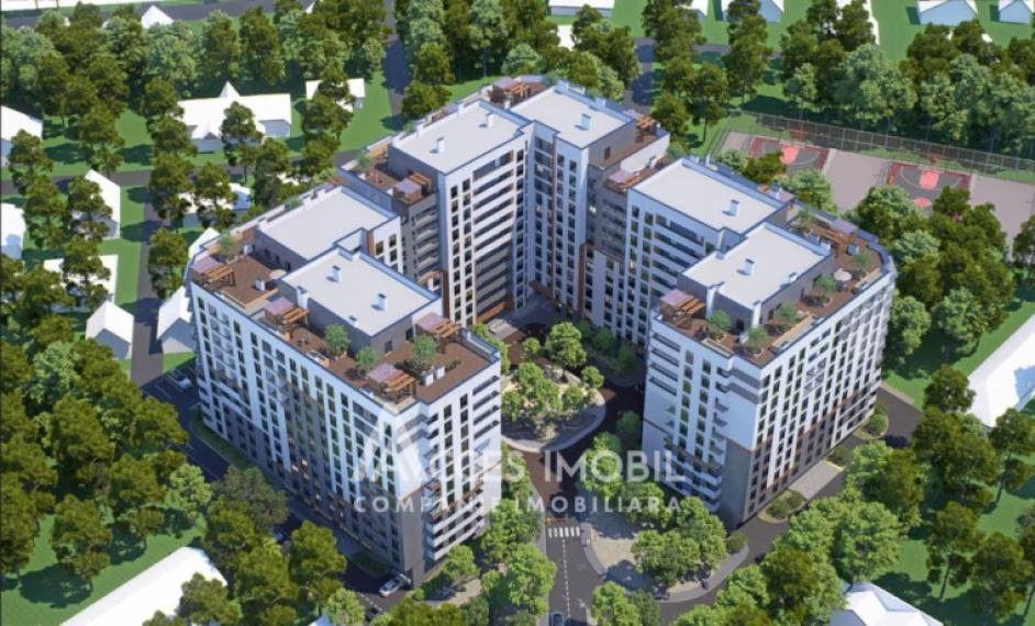 Braus Millennium Park! Bloc Nou! Telecentru, șos. Hâncești, 3 camere + living! Variantă albă!: 0