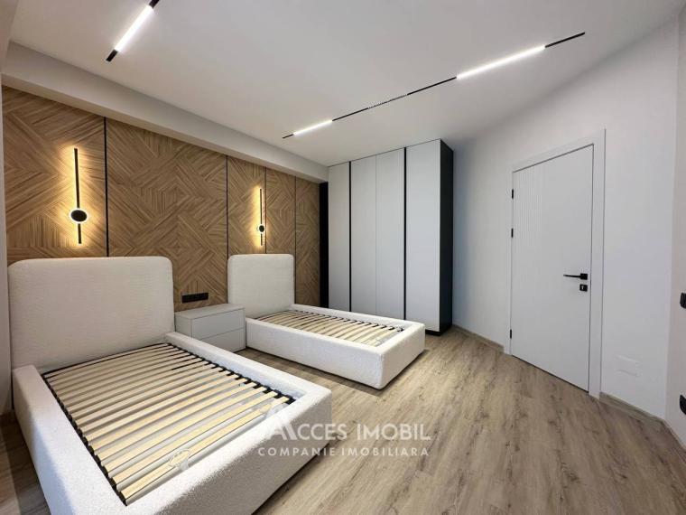 Basconslux! Чеканы, бул. Мирча чел Бэтрын, 2 комнаты + гостиная. Евроремонт!: 9