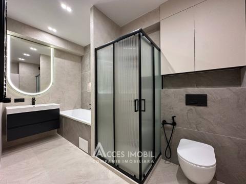 Basconslux! Чеканы, бул. Мирча чел Бэтрын, 2 комнаты + гостиная. Евроремонт!: 12