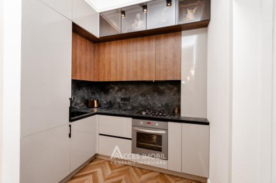 OASIS! Râșcani, str. Bogdan Voievod, 2 camere + living. Reparație Premium! Zona VIP!: 3