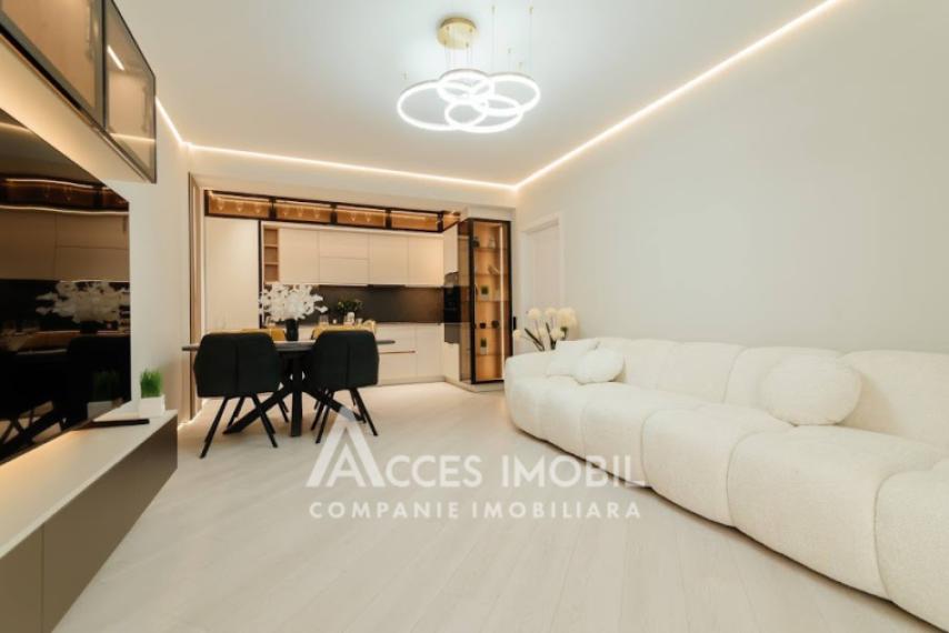 Inamstro! Complex Artima! Buiucani, str. Calea Ieșilor, 2 camere + living. Euroreparație!: 3