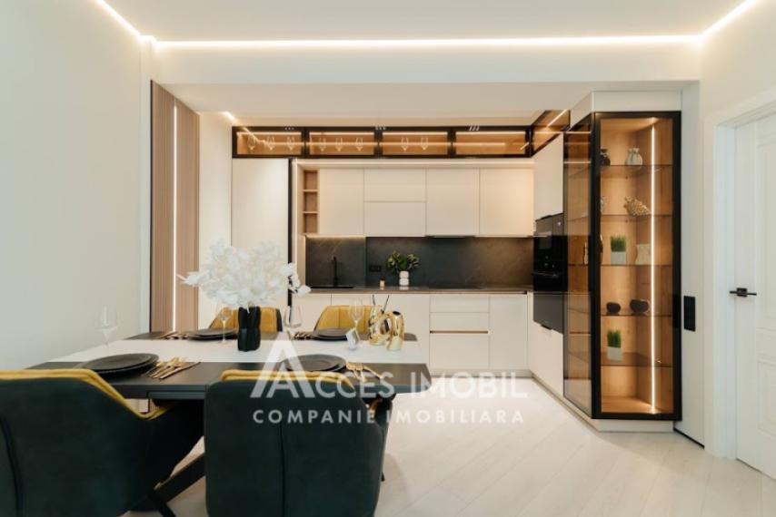 Inamstro! Complex Artima! Buiucani, str. Calea Ieșilor, 2 camere + living. Euroreparație!: 4