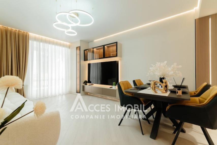 Inamstro! Complex Artima! Buiucani, str. Calea Ieșilor, 2 camere + living. Euroreparație!: 6