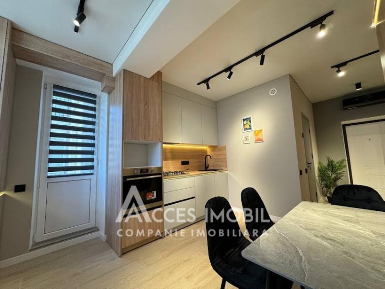 Nicons! Bloc Nou! str. Cartușa, Durlești, 2 camere + living. Euroreparație!: 1