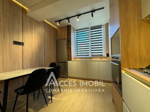 Nicons! Bloc Nou! str. Cartușa, Durlești, 2 camere + living. Euroreparație!: 2