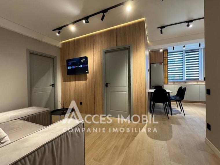 Nicons! Bloc Nou! str. Cartușa, Durlești, 2 camere + living. Euroreparație!: 3