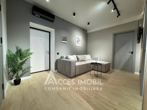 Nicons! Bloc Nou! str. Cartușa, Durlești, 2 camere + living. Euroreparație!: 4