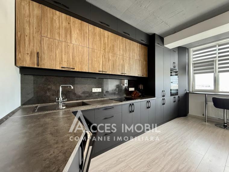 Basconslux! Bloc Nou! Centru, str. Melestiu, 2 camere + living! Euroreparație!: 2