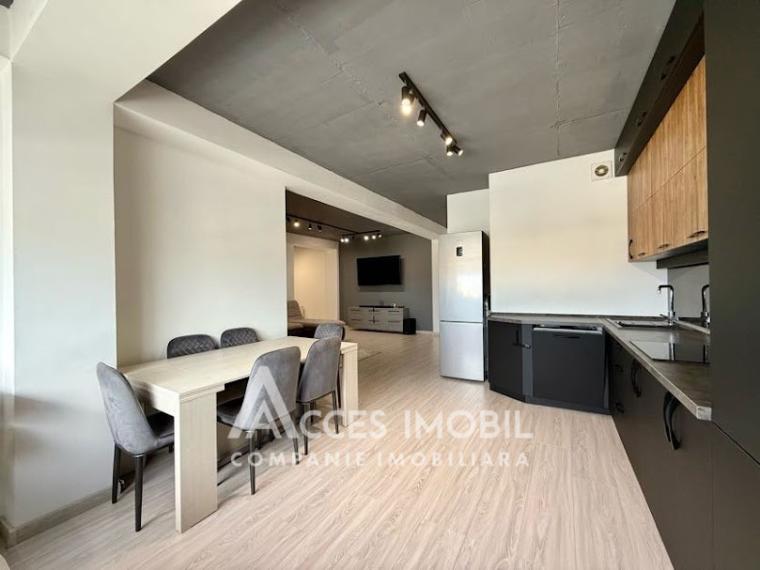 Basconslux! Bloc Nou! Centru, str. Melestiu, 2 camere + living! Euroreparație!: 6