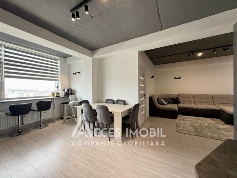 Basconslux! Bloc Nou! Centru, str. Melestiu, 2 camere + living! Euroreparație!: 7