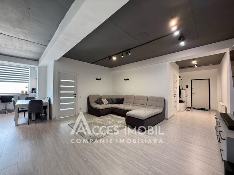 Basconslux! Bloc Nou! Centru, str. Melestiu, 2 camere + living! Euroreparație!: 10