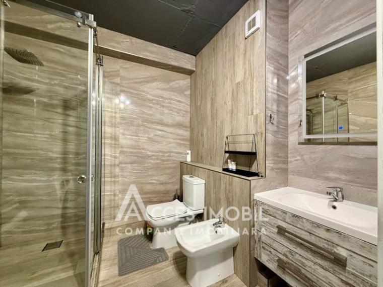 Basconslux! Bloc Nou! Centru, str. Melestiu, 2 camere + living! Euroreparație!: 19