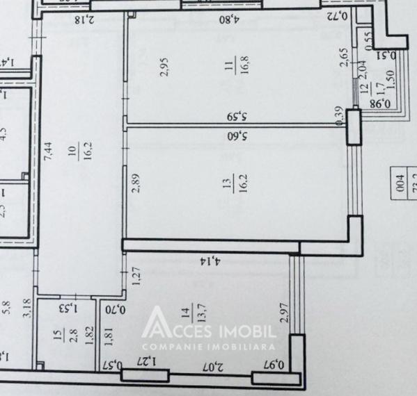 Spațiu comercial 75m2, Criuleni,  str. Biruinței! Variantă albă!: 2