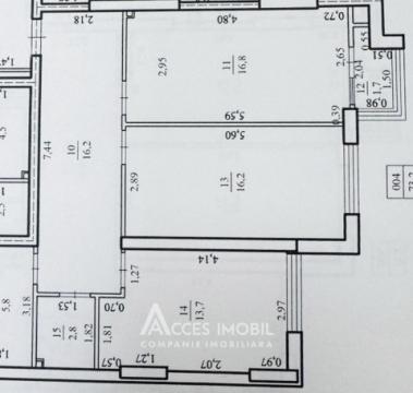 Spațiu comercial 75m2, Criuleni,  str. Biruinței! Variantă albă!: 2