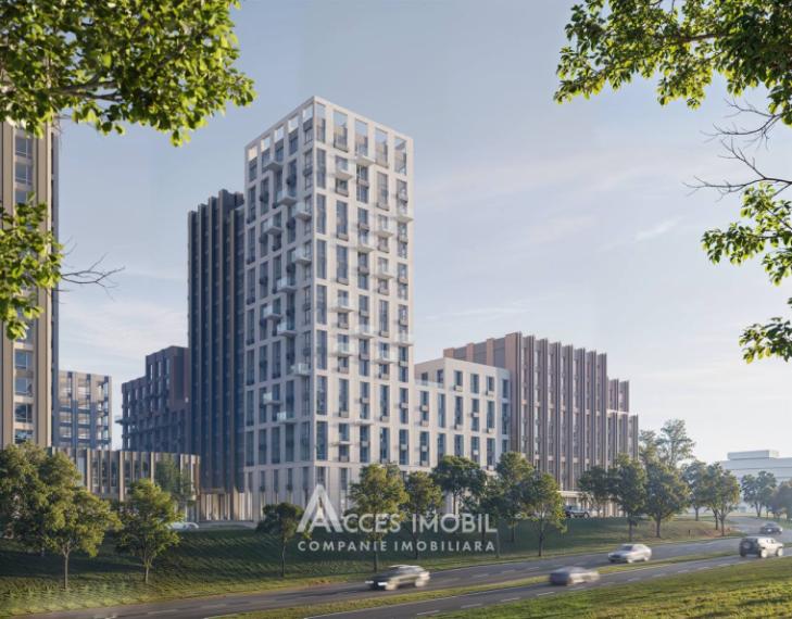 DMZ Home Construct! Botanica, bd. Dacia, 1 cameră + living! Variantă albă!: 3