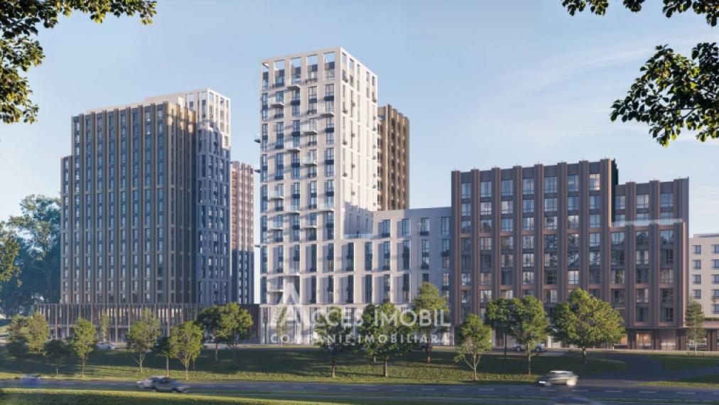 DMZ Home Construct! Botanica, bd. Dacia, 1 cameră + living! Variantă albă!: 4