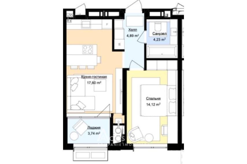 DMZ Home Construct! Botanica, bd. Dacia, 1 cameră + living! Variantă albă!: 7