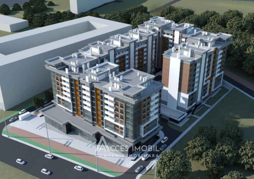 Exfactor! ул. Н. М. Спатару, Чеканы, 2 комнаты + гостиная. Белый вариант!: 1