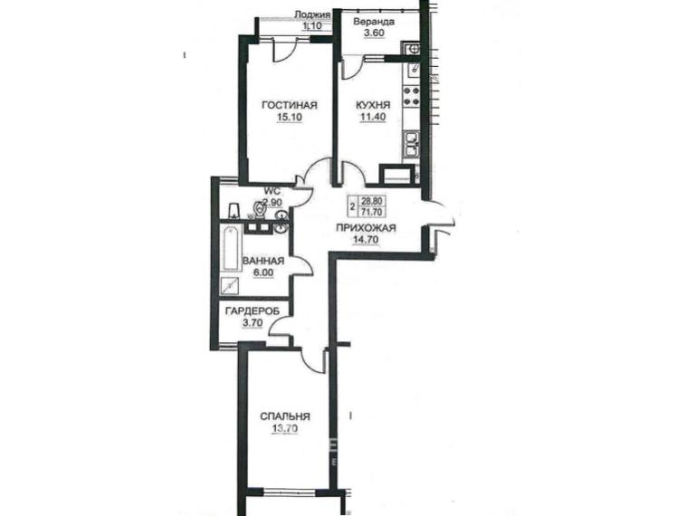 Exfactor! ул. Н. М. Спатару, Чеканы, 2 комнаты + гостиная. Белый вариант!: 5