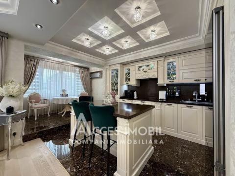 Basconslux! Bloc Nou! Centru, str. Lev Tolstoi, 3 camere + living! Reparație Premium!: 9