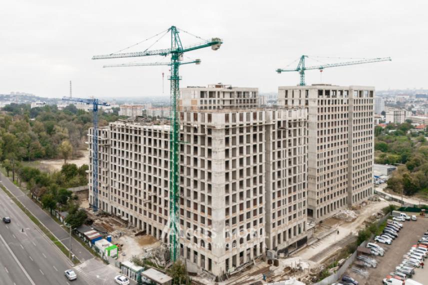 City Gardens! Rascani, Renasterii avenue, 1 room + living. White Version!: 0