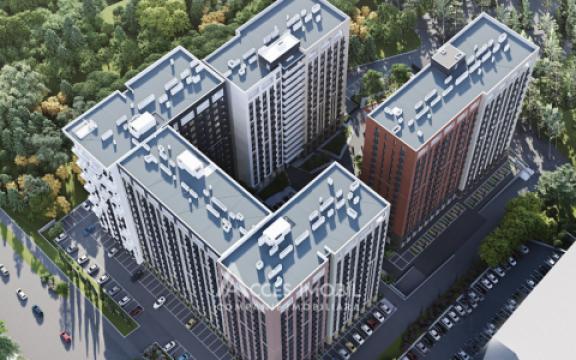 City Gardens! Rascani, Renasterii avenue, 1 room + living. White Version!: 5