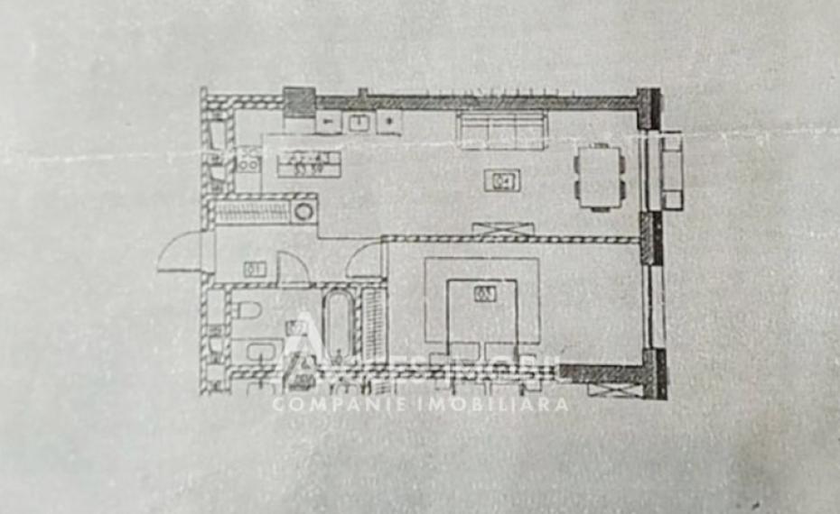 City Gardens! Rascani, Renasterii avenue, 1 room + living. White Version!: 6