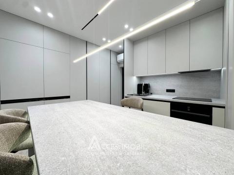 Новострой! Чеканы, ул. Н. М. Спэтару, 2 комнаты + гостиная. Премиум Pемонт!: 1