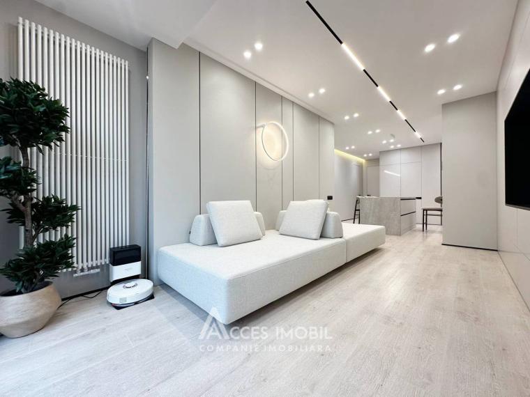 Новострой! Чеканы, ул. Н. М. Спэтару, 2 комнаты + гостиная. Премиум Pемонт!: 3