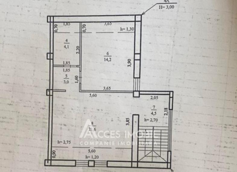 Chirie! Casă în 3 niveluri! Ciocana, str. Ion Dumeniuc, 220m2! Euroreparație!: 6