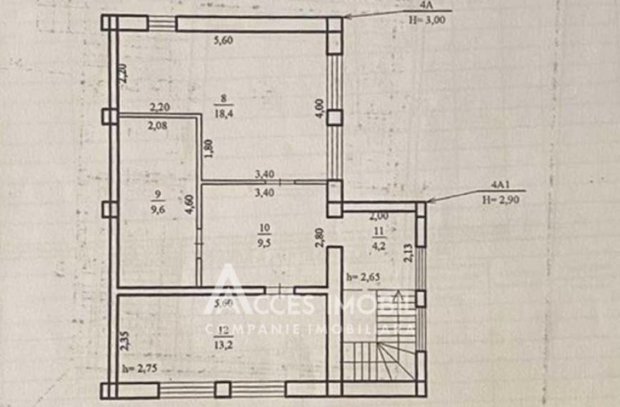 Chirie! Casă în 3 niveluri! Ciocana, str. Ion Dumeniuc, 220m2! Euroreparație!: 9