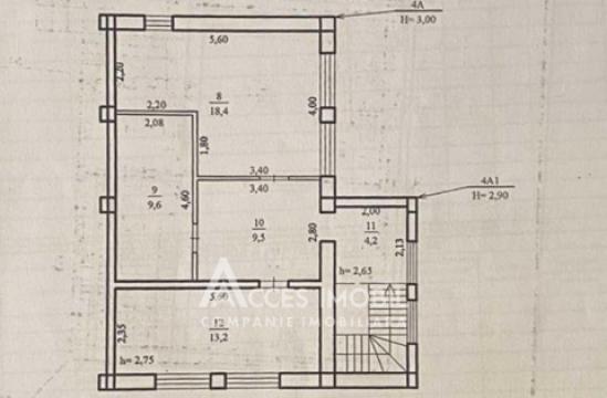 Chirie! Casă în 3 niveluri! Ciocana, str. Ion Dumeniuc, 220m2! Euroreparație!: 9