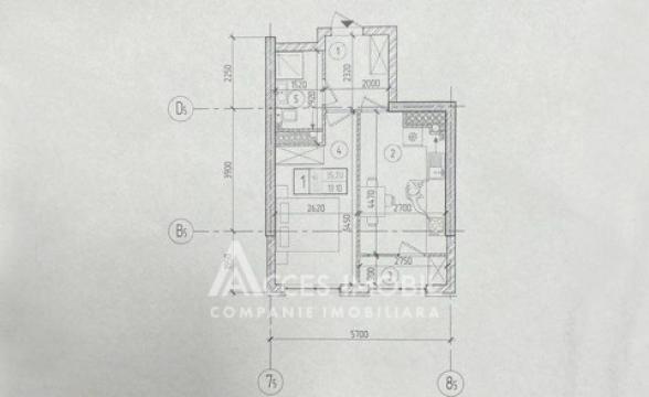 SkyHouse! Botanica, sos. Muncesti, 1 room! White version!: 6