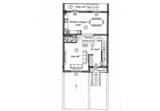 3 floors TownHouse! Codru, Potarnichii street, 186m2 + 2 ares! White version!: 11