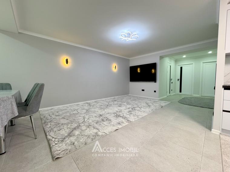 Bloc Nou! str. Nicolae Milescu Spătaru, Ciocana, 2 camere + living! Euroreparație! Loc de parcare! +2 debarale!: 5