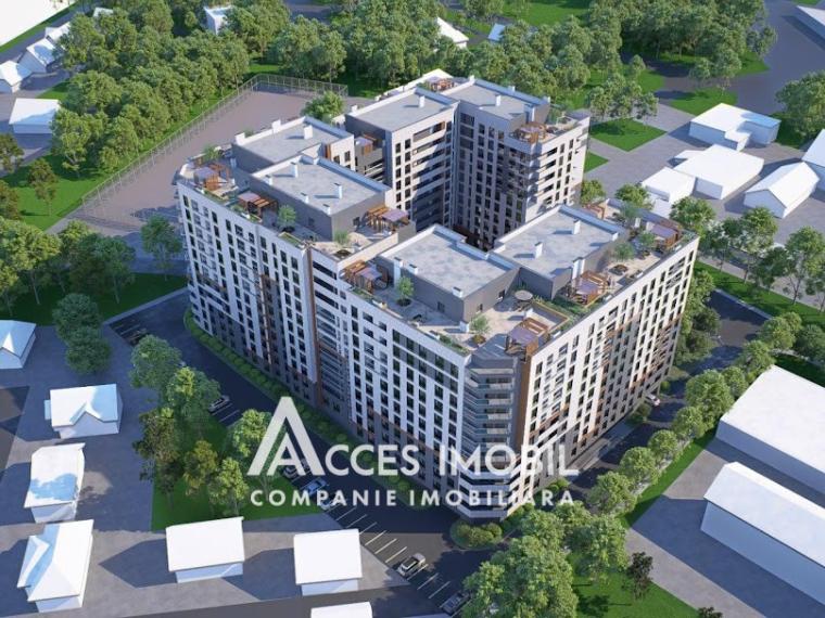 Braus Millennium Park! Новострой! Телецентр, шос. Хынчешть, 1 комната + гостиная! Белый вариант!: 1