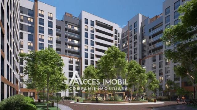 Braus Millennium Park! Новострой! Телецентр, шос. Хынчешть, 1 комната + гостиная! Белый вариант!: 3