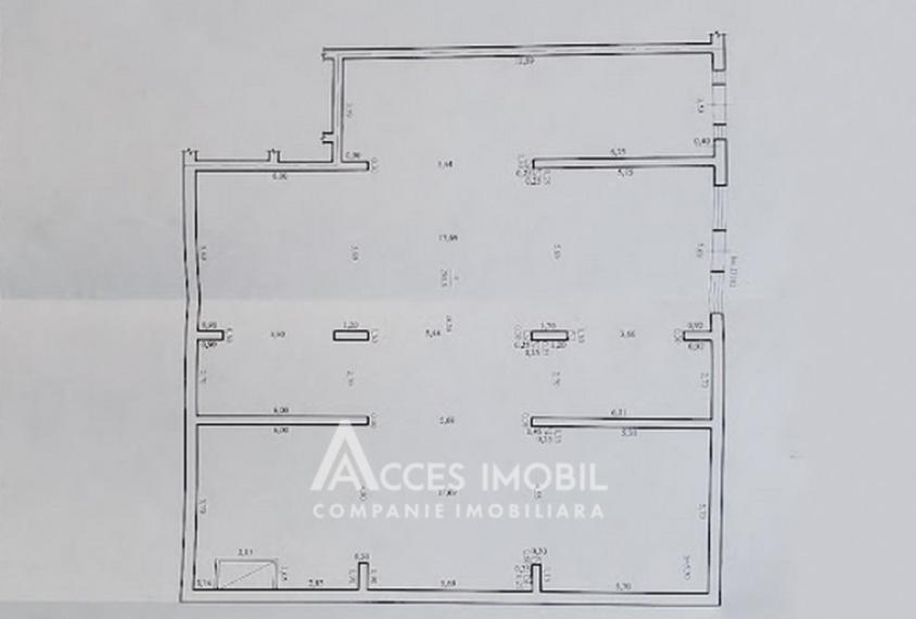Spațiu comercial! Dumbrava, str. Durlești, 299m2. Variantă albă!: 6