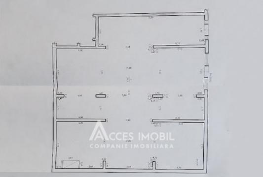 Spațiu comercial! Dumbrava, str. Durlești, 299m2. Variantă albă!: 6