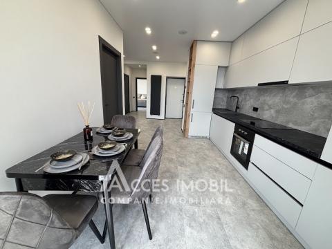 Astercon! Bloc Nou! Dumbrava, str. Durlești, 2 camere + living. Euroreparație!: 3