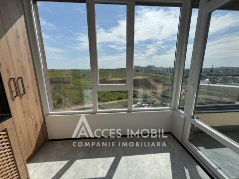 Astercon! Bloc Nou! Dumbrava, str. Durlești, 2 camere + living. Euroreparație!: 8