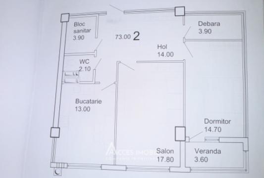 Dansicons! Ciocana, str. N. M. Spătaru, 2 camere + living. Variantă albă!: 19