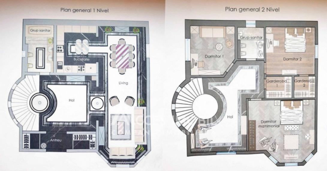 2-х этажный Дом! ул. Пэчий, Дурлешты, 300м2! Евроремонт!: 7
