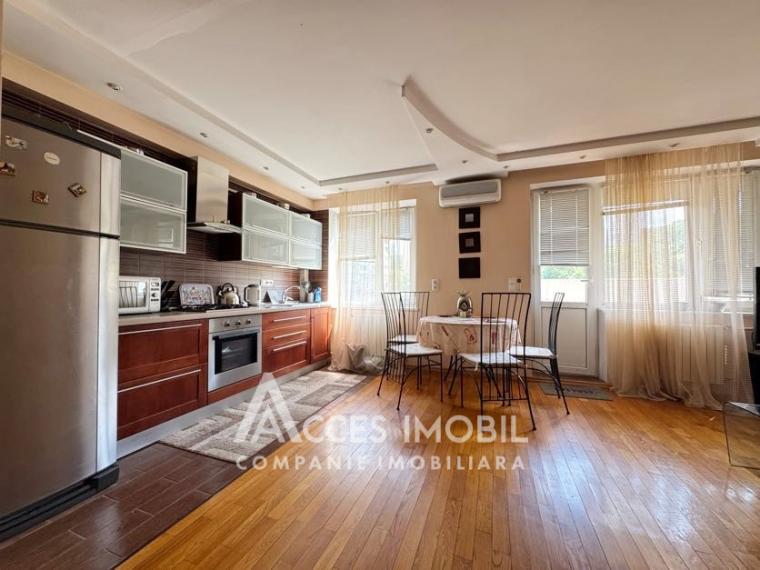 Buiucani, str. Calea Ieșilor, 2 camere + living. Euroreparație! Seria 135!: 3