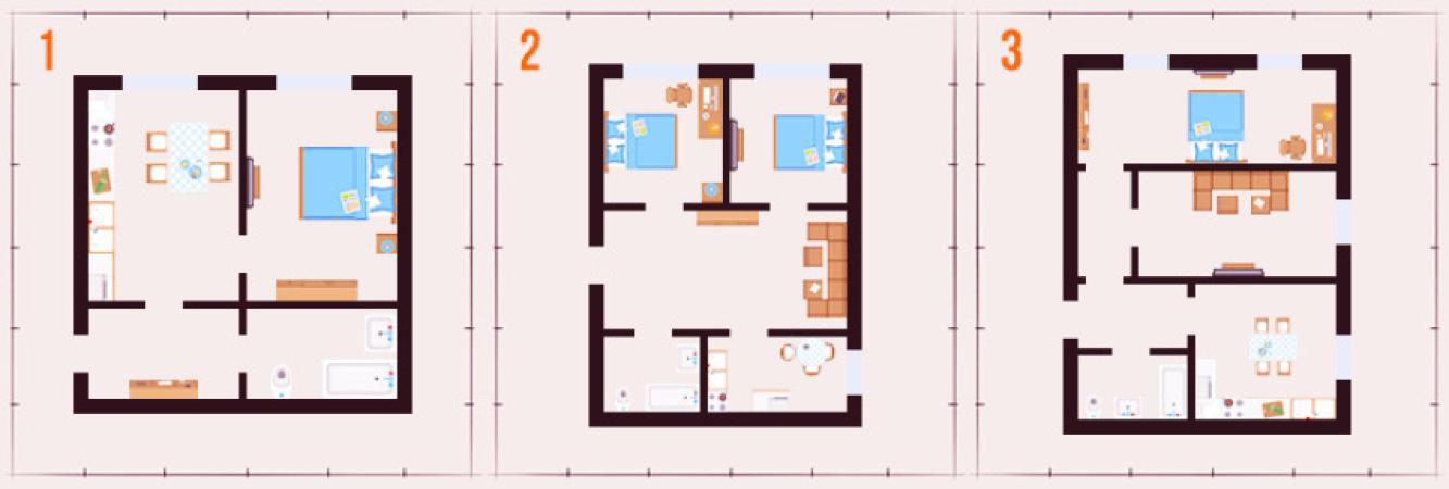 Clasificarea apartamentelor după numărul de camere, compartimentare, grad de finisare și confort - 1