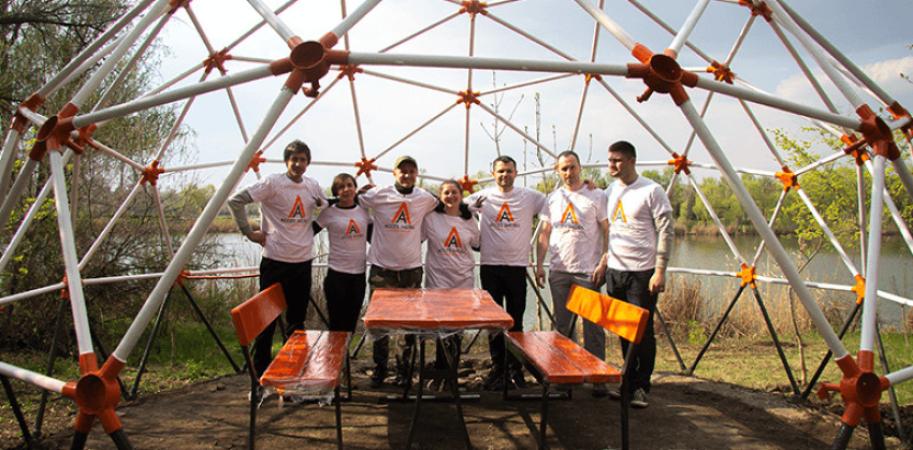 FOTO: “Cupola” din parcul “La Izvor” a fost renovată - Proiect social - 1