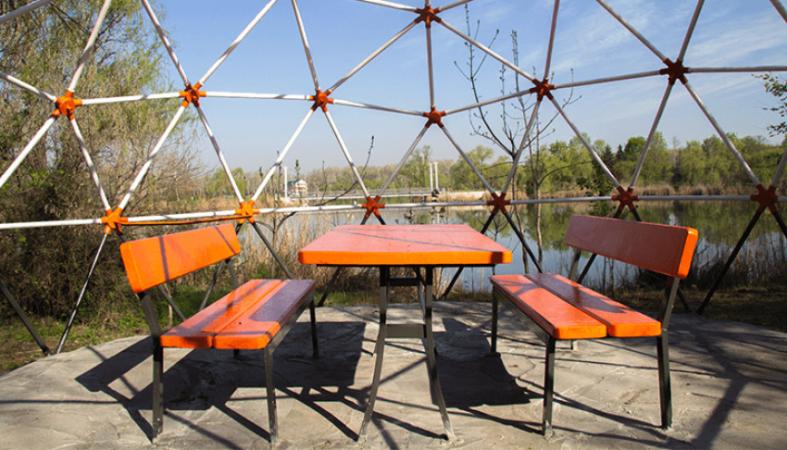 FOTO: “Cupola” din parcul “La Izvor” a fost renovată - Proiect social - 1